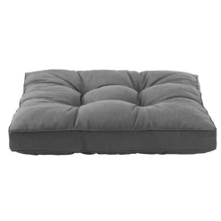 Leen Bakker Loungekussen Florence zit - grijs - 73x73 cm