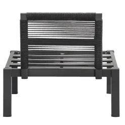 Leen Bakker Loungestoel middenelement Ardeche - grijs - 78x72x66 cm Hot