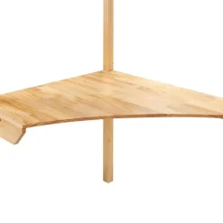 Beliani LOURY - Kinderbed - Lichtbruin - 90 x 200 cm - Dennenhout