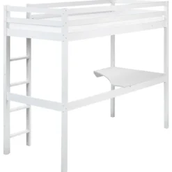 Beliani LOURY - Kinderbed - Wit - 90 x 200 cm - Dennenhout Best