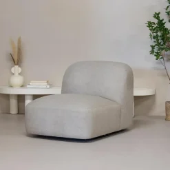 Giga Meubel Loveseat Stof Taupe - Zitbreedte 76cm - 76x106x75cm - Mary Online