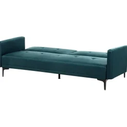 Beliani LUCAN - Slaapbank 3-zits - Blauw - Polyester Online