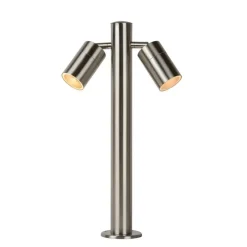 Lucide ARNE-LED Sokkellamp - Mat chroom Online