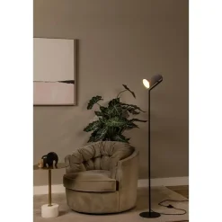 Lucide BENSEN Vloerlamp - Grijs New