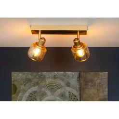 Lucide BJORN Plafondspot - Mat Goud / Messing Hot