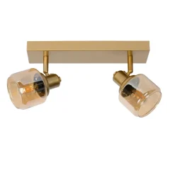 Lucide BJORN Plafondspot - Mat Goud / Messing Hot