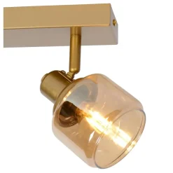 Lucide BJORN Plafondspot - Mat Goud / Messing Hot