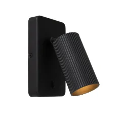 Lucide CLUBS Bedlamp - Zwart Best