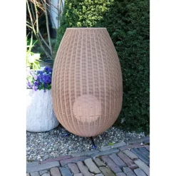 Lucide COLIN IP44 Vloerlamp - Naturel Best