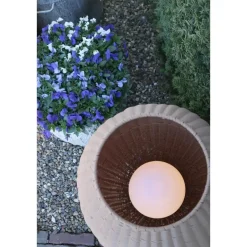 Lucide COLIN IP44 Vloerlamp - Naturel Best