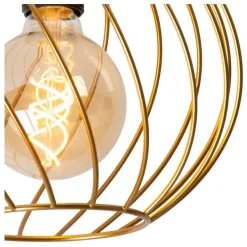 Lucide DANZA Plafonnière - Mat Goud / Messing