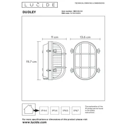 Lucide DUDLEY Wandlamp - Mat Goud / Messing Sale