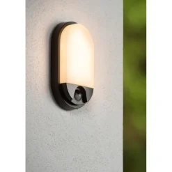Lucide HUPS IR Wandlamp - Zwart New