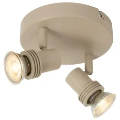 Lucide KIANTI Plafondspot - Taupe Outlet