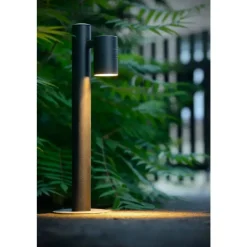 Lucide LED sokkellamp buiten ARNE IP44 - zwart - Ø6,3 cm Hot