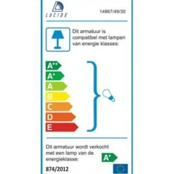 Lucide LED sokkellamp buiten ARNE IP44 - zwart - Ø6,3 cm Hot