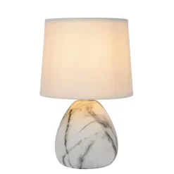 Lucide MARMO Tafellamp - Wit
