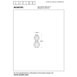 Lucide MOMORO Tafellamp - Wit Hot