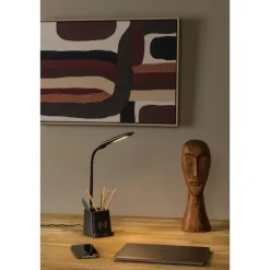 Lucide PENNY Bureaulamp - Zwart