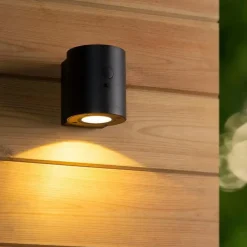 Lucide PERTH Wandlamp - Zwart Discount