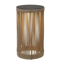 Lucide PINGI Tafellamp - Taupe Hot