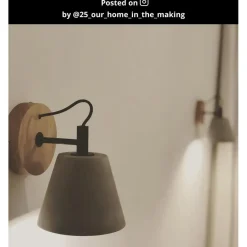 Lucide POSSIO Wandlamp - Grijs Hot