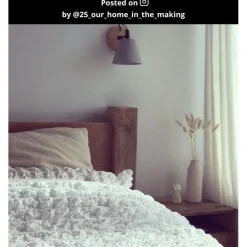 Lucide POSSIO Wandlamp - Grijs Hot