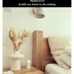 Lucide POSSIO Wandlamp - Grijs Hot