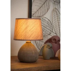 Lucide RAMZI Tafellamp - Bruin Clearance