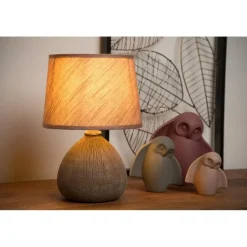 Lucide RAMZI Tafellamp - Bruin Clearance