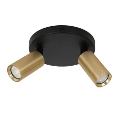 Lucide RITMO Plafondspot - Mat Goud / Messing Online