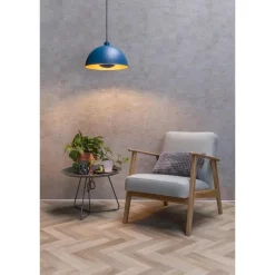 Lucide SIEMON Hanglamp - Blauw Outlet