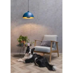 Lucide SIEMON Hanglamp - Blauw Outlet