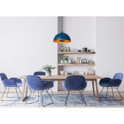 Lucide SIEMON Hanglamp - Blauw Outlet