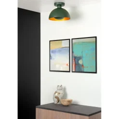 Lucide SIEMON Plafonnière - Groen Hot