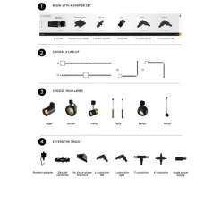 Lucide TRACK Railverlichting - Zwart New