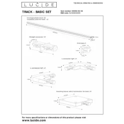 Lucide TRACK Railverlichting - Zwart Discount