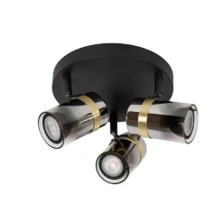 Lucide UPTON Plafondspot - Fumé Discount