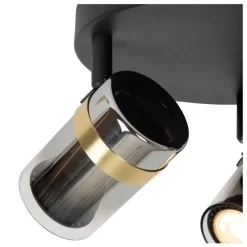 Lucide UPTON Plafondspot - Fumé Discount