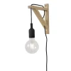 Lucide wandlamp Fix Wall - zwart