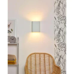 Lucide wandlamp Ovalis - wit Clearance