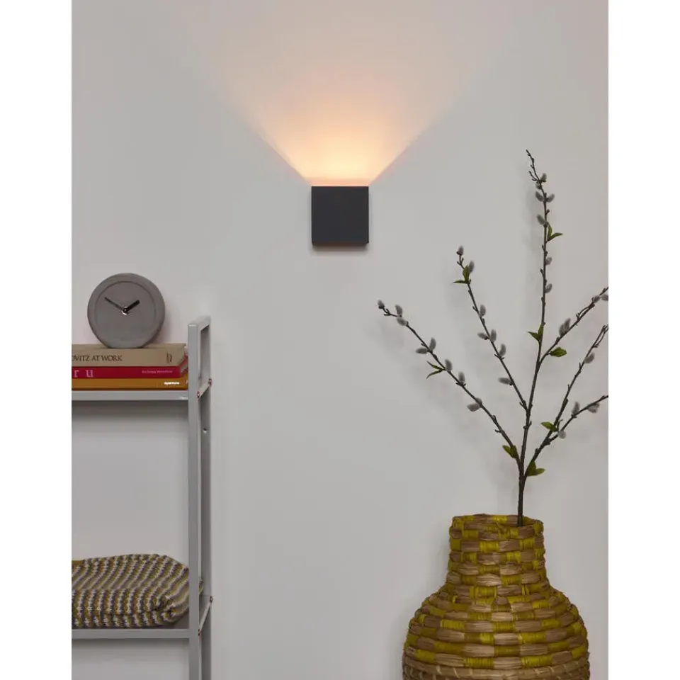 Lucide wandlamp Xio LED - grijs New