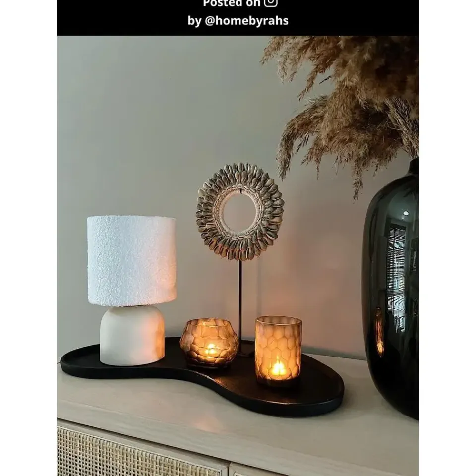 Lucide WOOLLY Tafellamp - Beige Hot