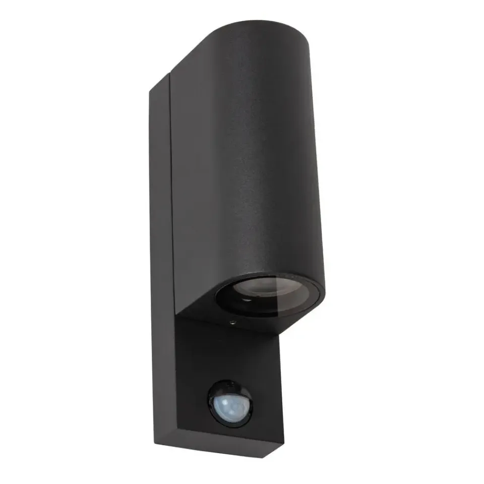 Lucide ZARO IR Wandspot - Zwart Clearance