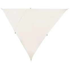 Beliani LUKKA - Schaduwdoek - Gebroken wit - Polyester New