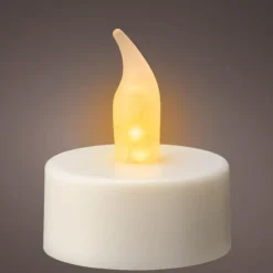 Lumineo LED waxinelichtjes - 6x stuks - wit New