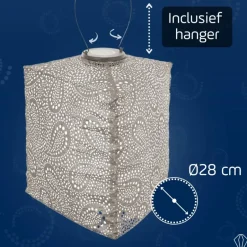 Lumiz Lampion op zonne energie - Solar tuinverlichting - Triangle Set - 3 stuks Outlet