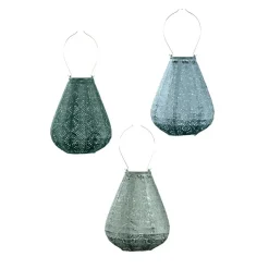 Lumiz Lampion op zonne energie - Solar tuinverlichting - Tulip Set - 3 stuks Discount