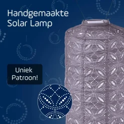 Lumiz Lampion op zonne energie - Solar tuinverlichting - Boedapest Set - 3 stuks Sale