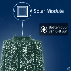 Lumiz Lampionnen op zonne energie - Tuinverlichting - Wenen Set - 3 stuks Online